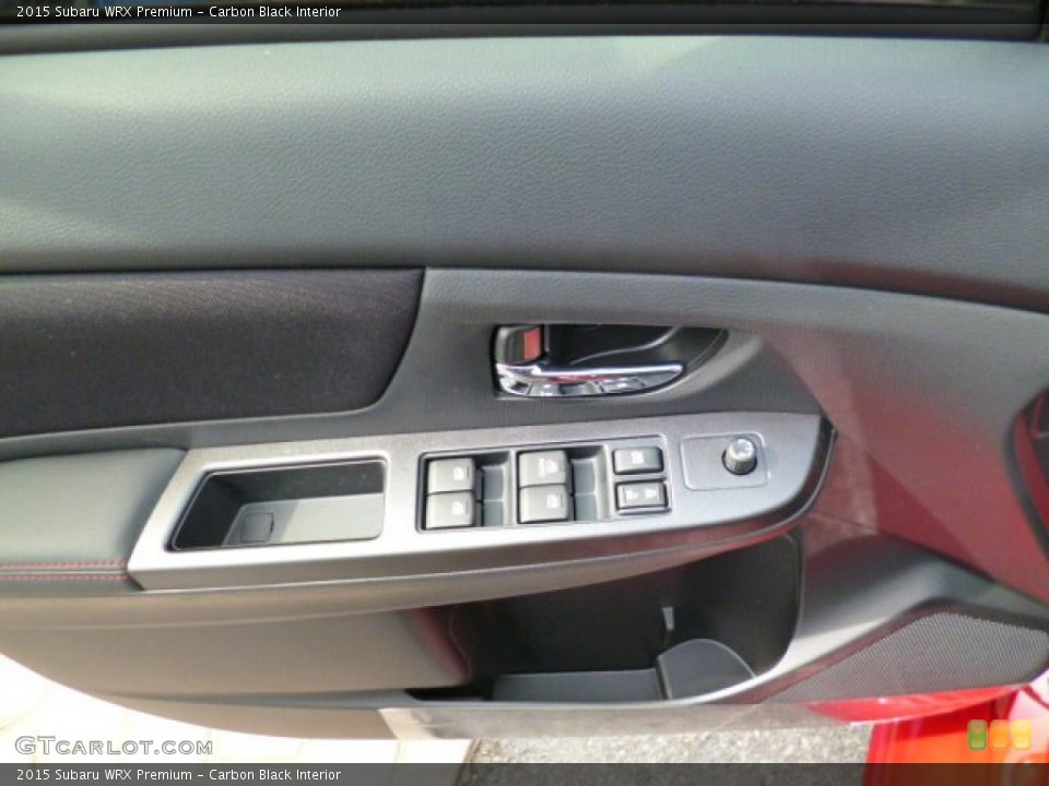 Carbon Black Interior Controls for the 2015 Subaru WRX Premium #92694072