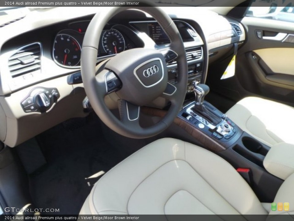 Velvet Beige/Moor Brown Interior Photo for the 2014 Audi allroad Premium plus quattro #92698022