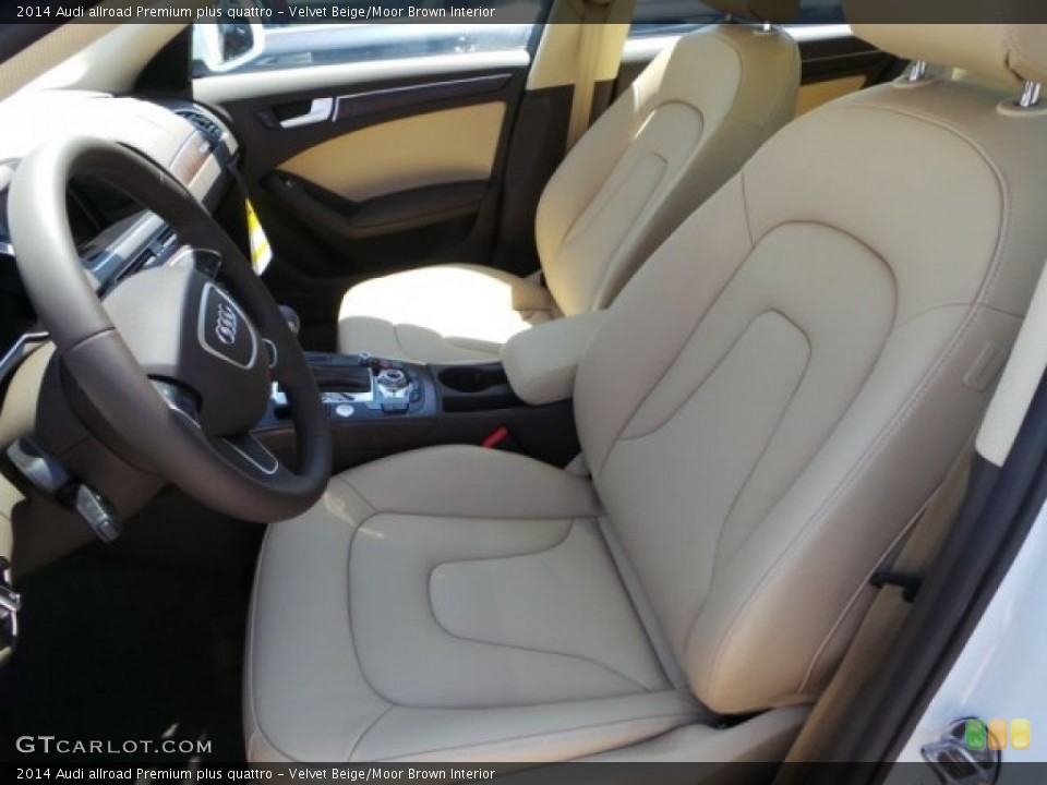 Velvet Beige/Moor Brown Interior Front Seat for the 2014 Audi allroad Premium plus quattro #92698046