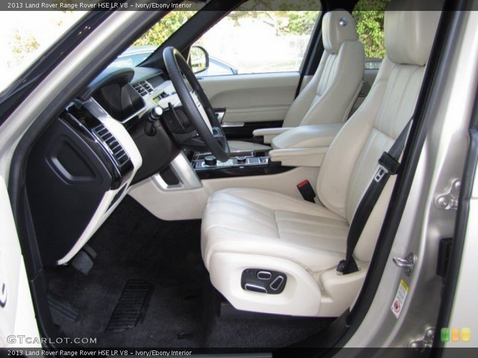 Ivory/Ebony Interior Front Seat for the 2013 Land Rover Range Rover HSE LR V8 #92698493