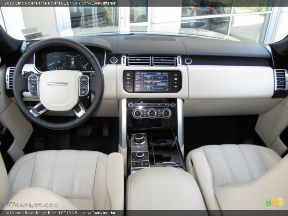 Ivory/Ebony Interior Dashboard for the 2013 Land Rover Range Rover HSE LR V8 #92698511