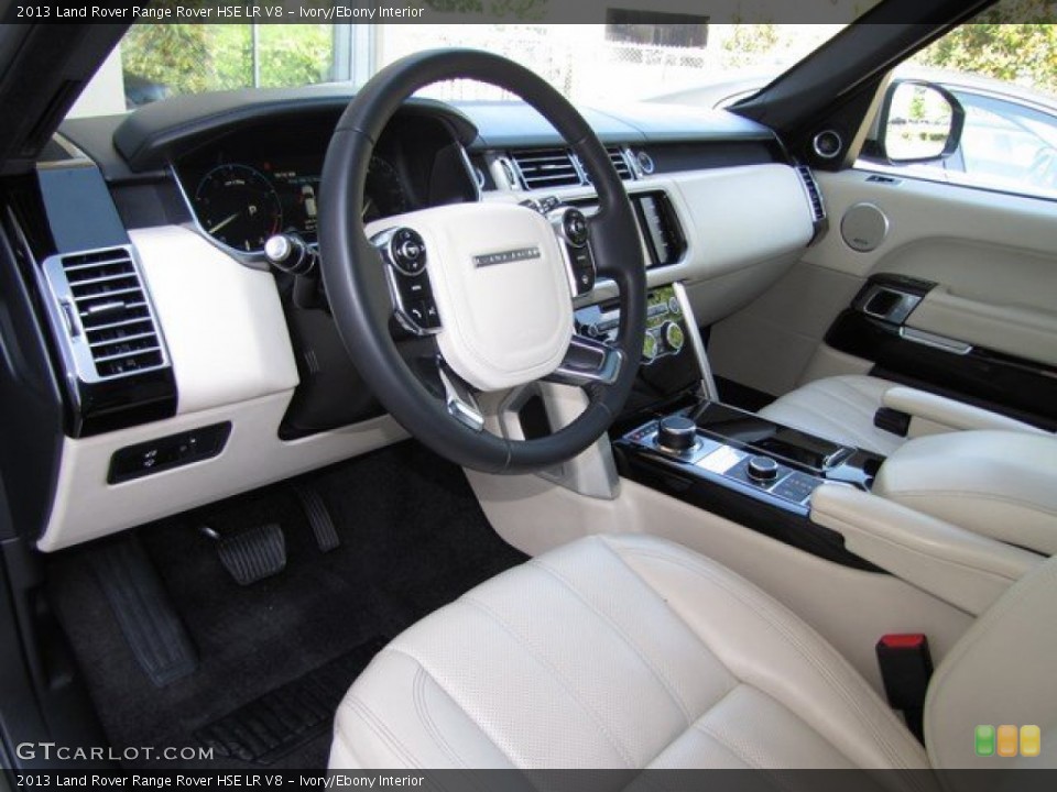 Ivory/Ebony 2013 Land Rover Range Rover Interiors