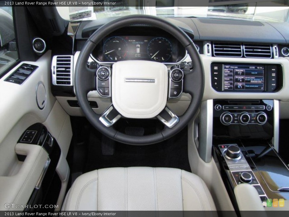 Ivory/Ebony Interior Dashboard for the 2013 Land Rover Range Rover HSE LR V8 #92698738