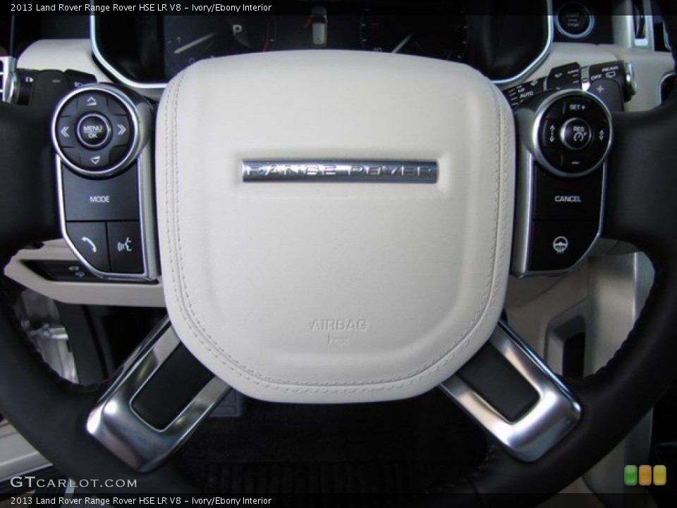 Ivory/Ebony Interior Controls for the 2013 Land Rover Range Rover HSE LR V8 #92698763