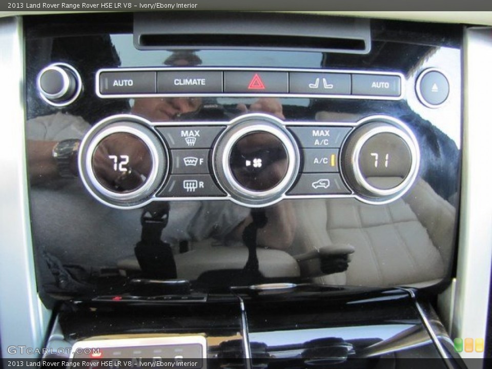 Ivory/Ebony Interior Controls for the 2013 Land Rover Range Rover HSE LR V8 #92698913