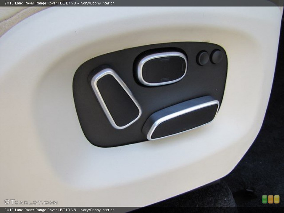 Ivory/Ebony Interior Controls for the 2013 Land Rover Range Rover HSE LR V8 #92699174