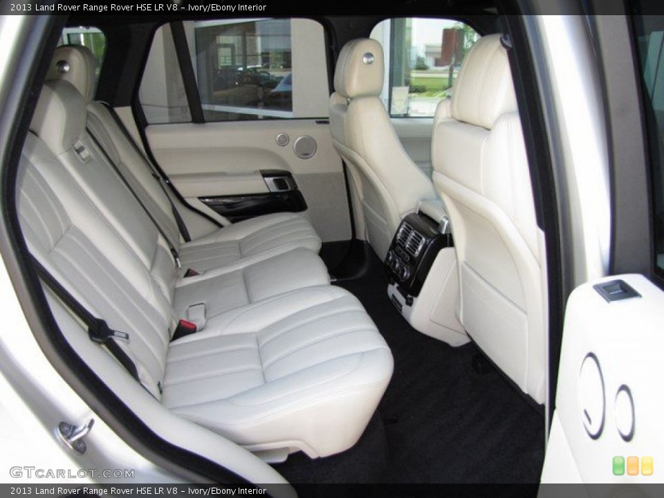 Ivory/Ebony Interior Rear Seat for the 2013 Land Rover Range Rover HSE LR V8 #92699217