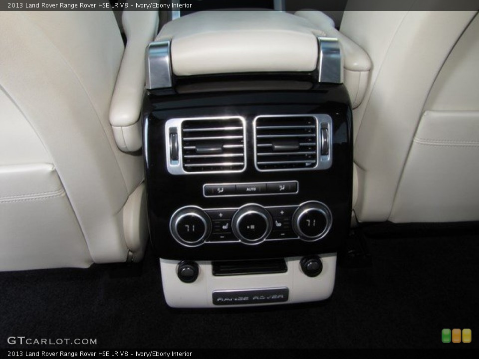 Ivory/Ebony Interior Controls for the 2013 Land Rover Range Rover HSE LR V8 #92699381