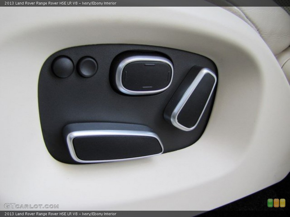 Ivory/Ebony Interior Controls for the 2013 Land Rover Range Rover HSE LR V8 #92699417