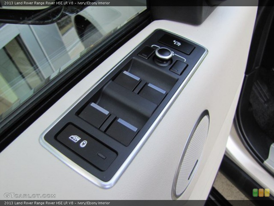 Ivory/Ebony Interior Controls for the 2013 Land Rover Range Rover HSE LR V8 #92699516