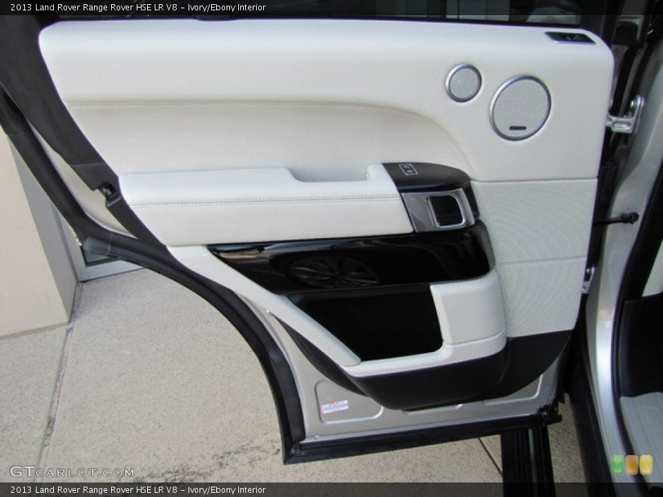 Ivory/Ebony Interior Door Panel for the 2013 Land Rover Range Rover HSE LR V8 #92699555