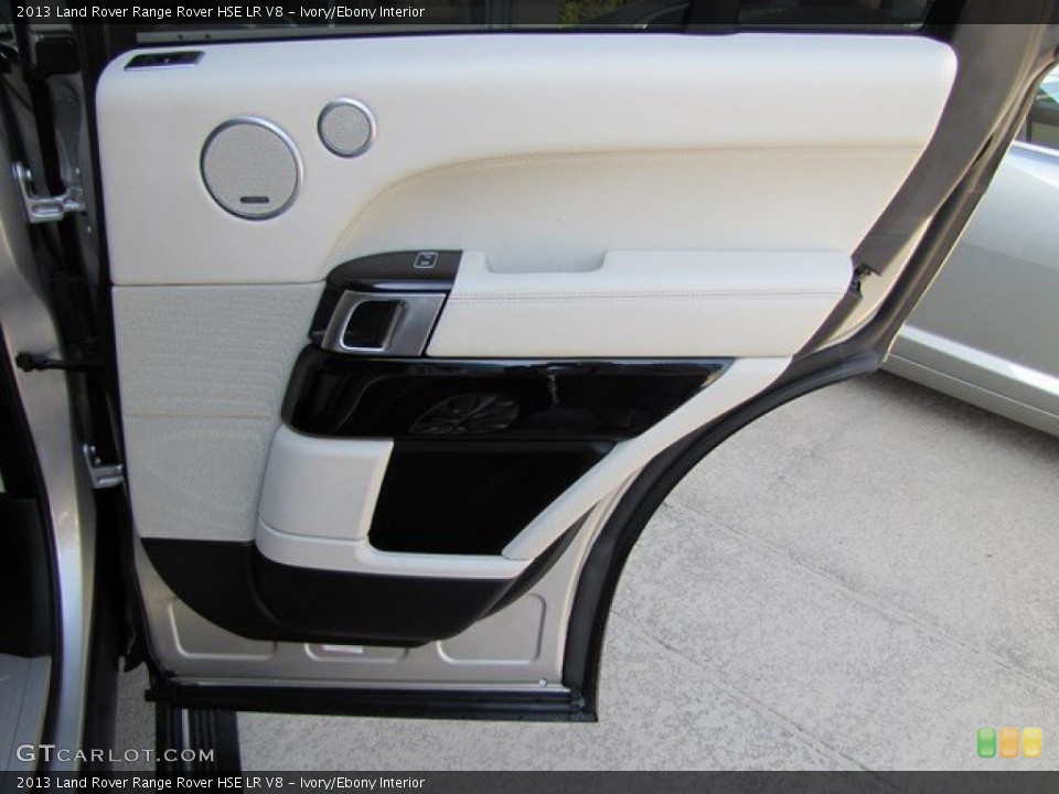 Ivory/Ebony Interior Door Panel for the 2013 Land Rover Range Rover HSE LR V8 #92699573