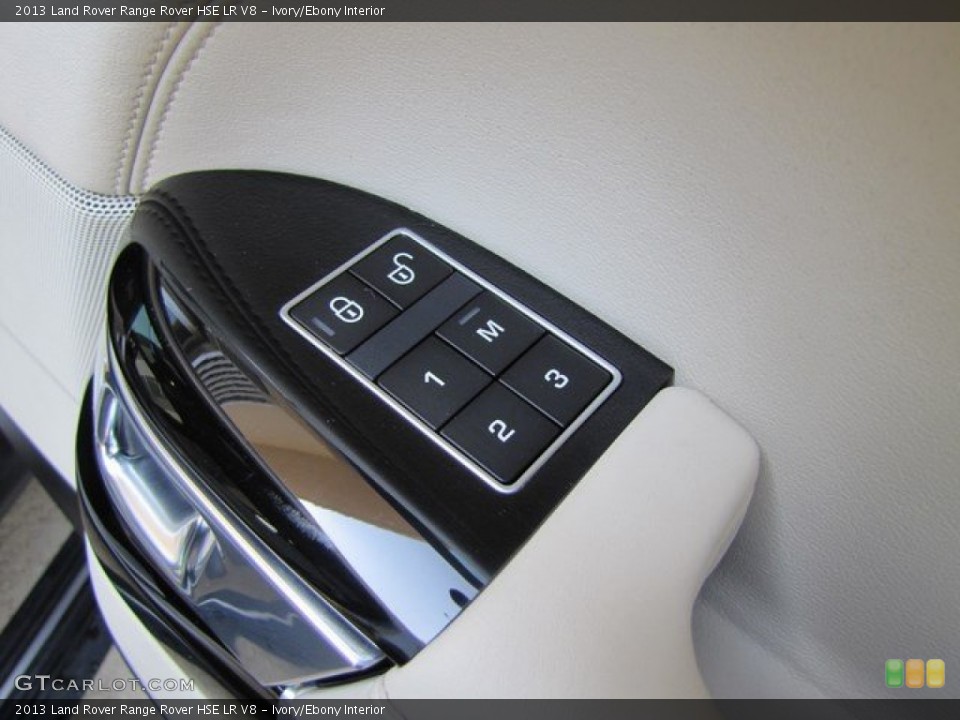 Ivory/Ebony Interior Controls for the 2013 Land Rover Range Rover HSE LR V8 #92699612