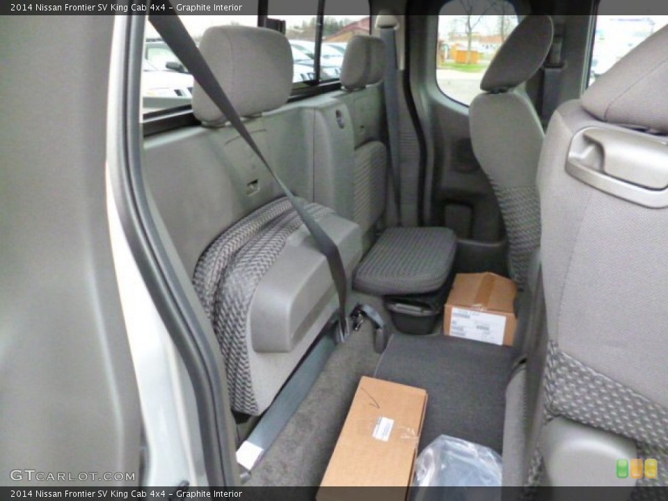 Graphite Interior Rear Seat for the 2014 Nissan Frontier SV King Cab 4x4 #92709842