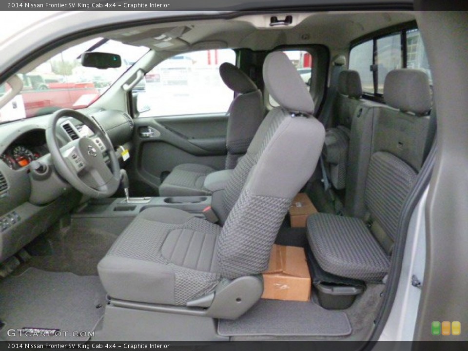 Graphite Interior Photo for the 2014 Nissan Frontier SV King Cab 4x4 #92709863