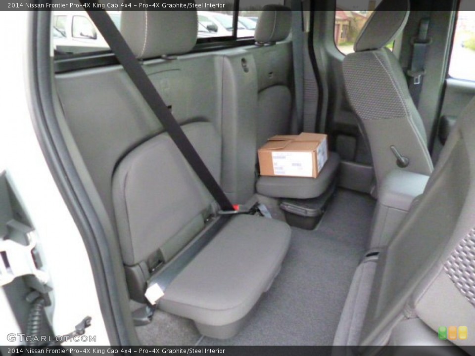 Pro-4X Graphite/Steel Interior Rear Seat for the 2014 Nissan Frontier Pro-4X King Cab 4x4 #92710064