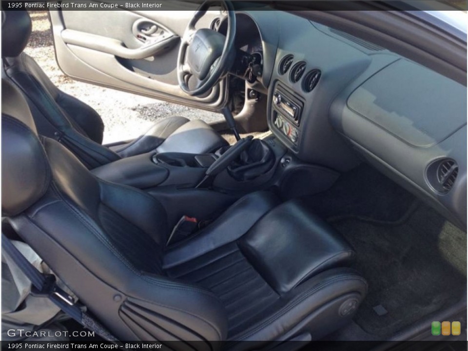 Black 1995 Pontiac Firebird Interiors