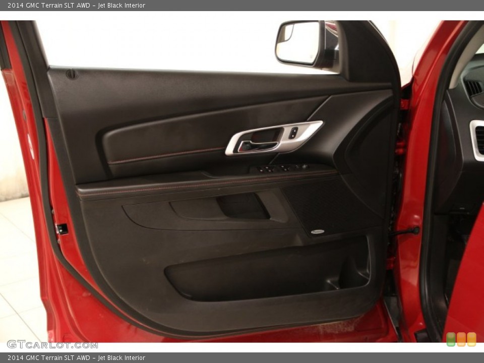 Jet Black Interior Door Panel for the 2014 GMC Terrain SLT AWD #92723239