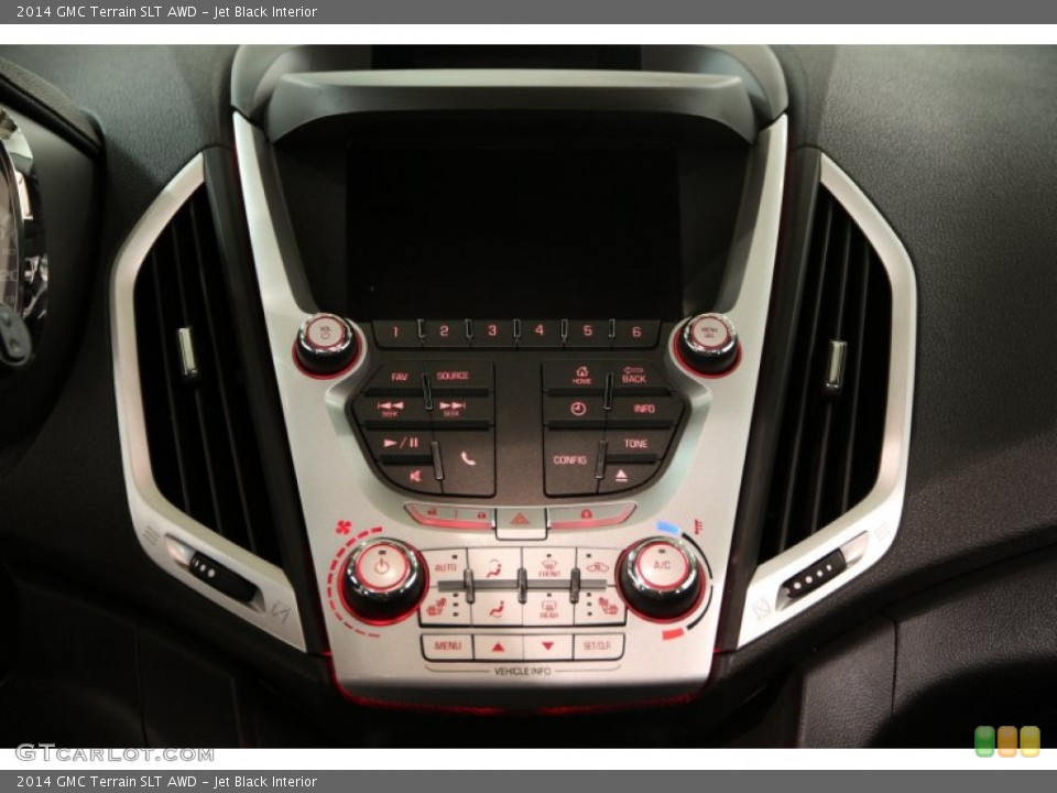 Jet Black Interior Controls for the 2014 GMC Terrain SLT AWD #92723323