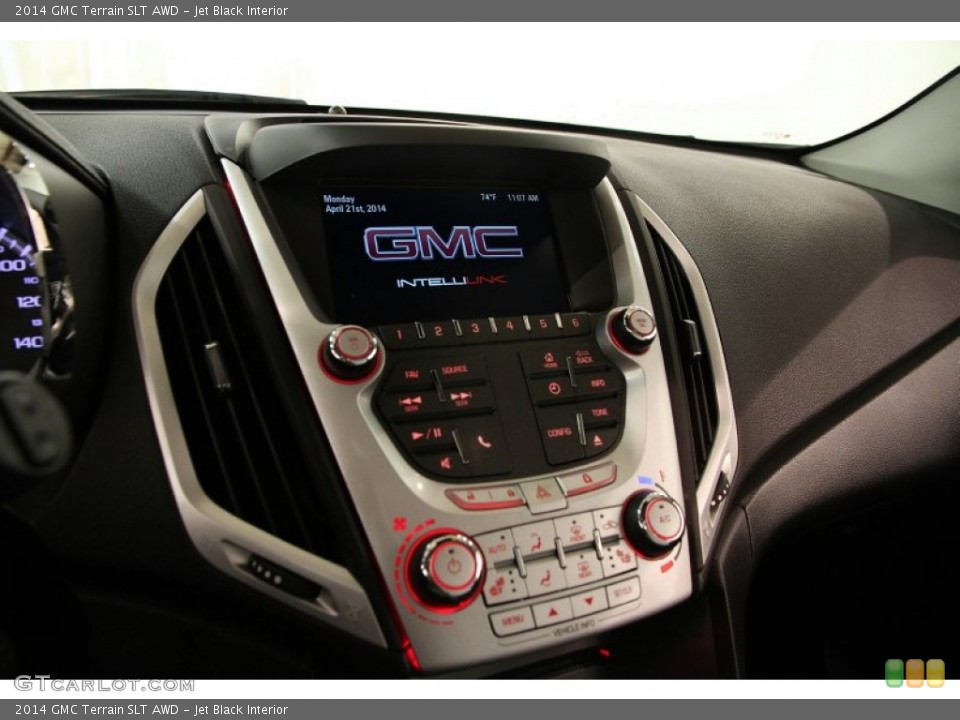 Jet Black Interior Controls for the 2014 GMC Terrain SLT AWD #92723347
