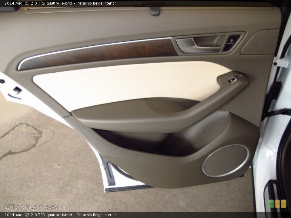 Pistachio Beige Interior Door Panel for the 2014 Audi Q5 2.0 TFSI quattro Hybrid #92724496