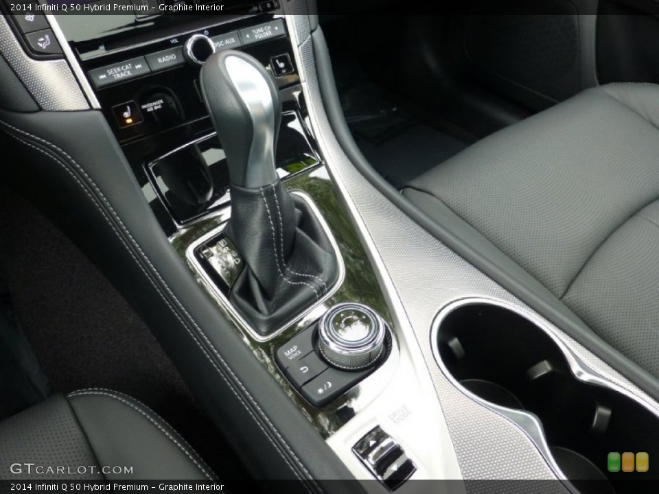 Graphite Interior Transmission for the 2014 Infiniti Q 50 Hybrid Premium #92725006
