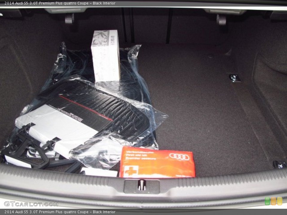 Black Interior Trunk for the 2014 Audi S5 3.0T Premium Plus quattro Coupe #92725675