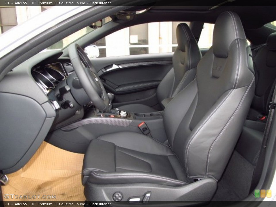 Black Interior Photo for the 2014 Audi S5 3.0T Premium Plus quattro Coupe #92725720