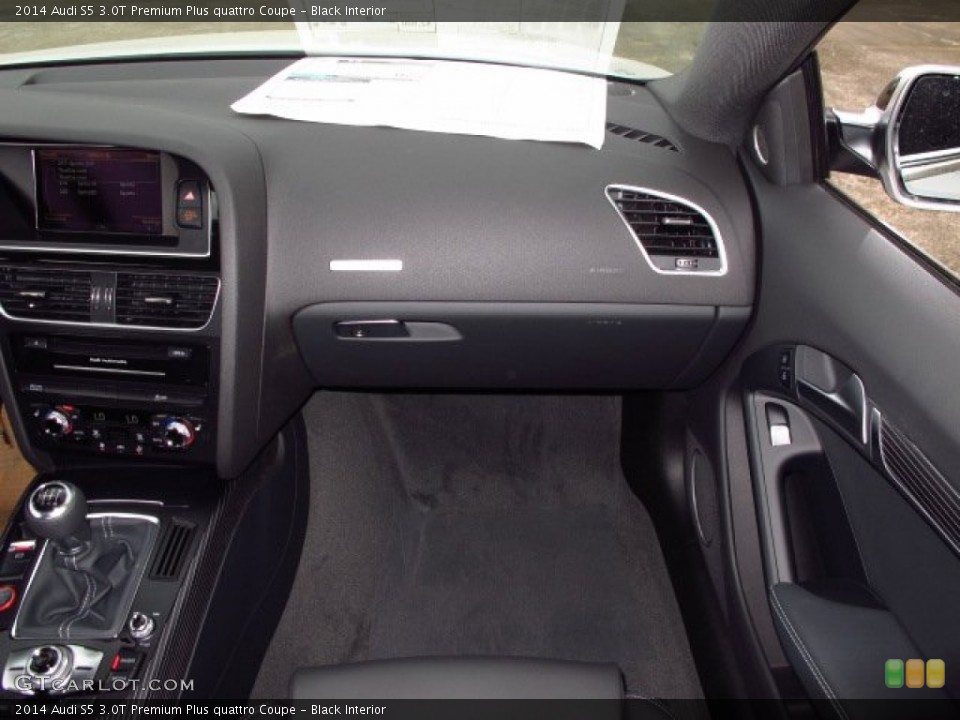 Black Interior Dashboard for the 2014 Audi S5 3.0T Premium Plus quattro Coupe #92725785