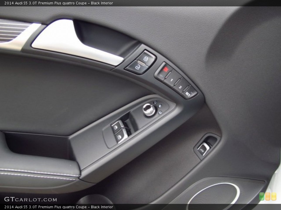 Black Interior Controls for the 2014 Audi S5 3.0T Premium Plus quattro Coupe #92725805