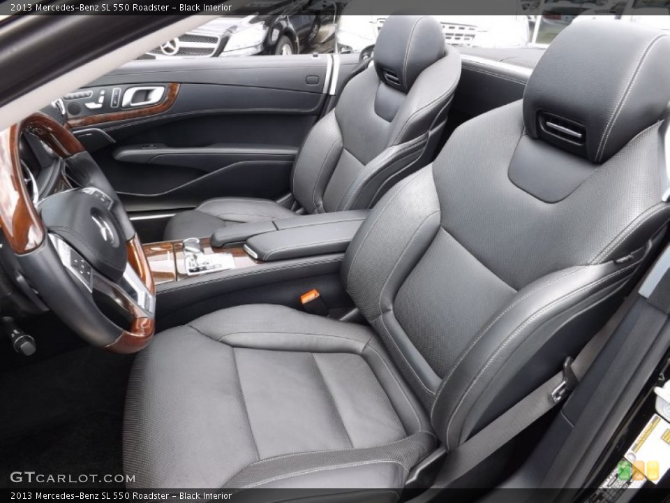 Black 2013 Mercedes-Benz SL Interiors