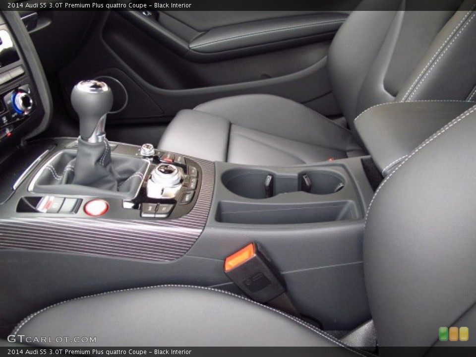 Black Interior Controls for the 2014 Audi S5 3.0T Premium Plus quattro Coupe #92725897