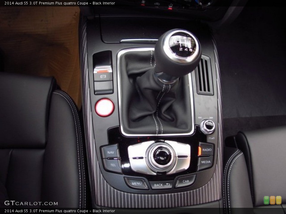 Black Interior Transmission for the 2014 Audi S5 3.0T Premium Plus quattro Coupe #92725915