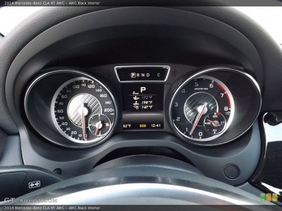 AMG Black Interior Gauges for the 2014 Mercedes-Benz CLA 45 AMG #92727040