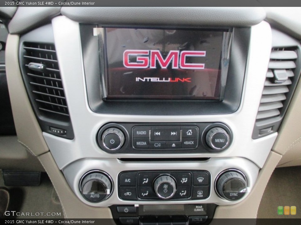 Cocoa/Dune Interior Controls for the 2015 GMC Yukon SLE 4WD #92734834