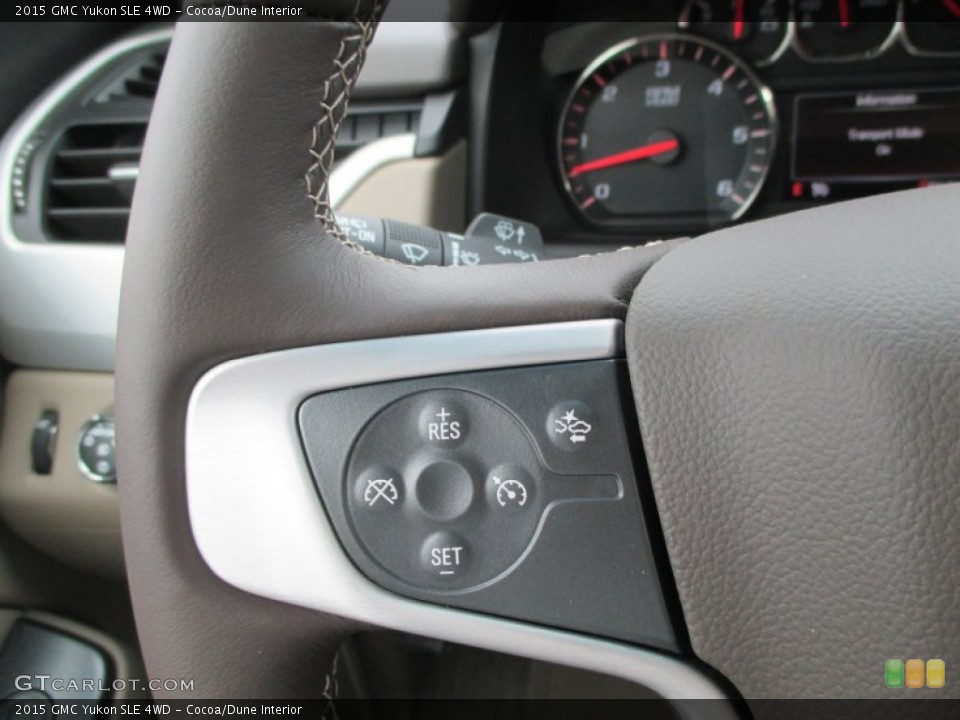 Cocoa/Dune Interior Controls for the 2015 GMC Yukon SLE 4WD #92735008