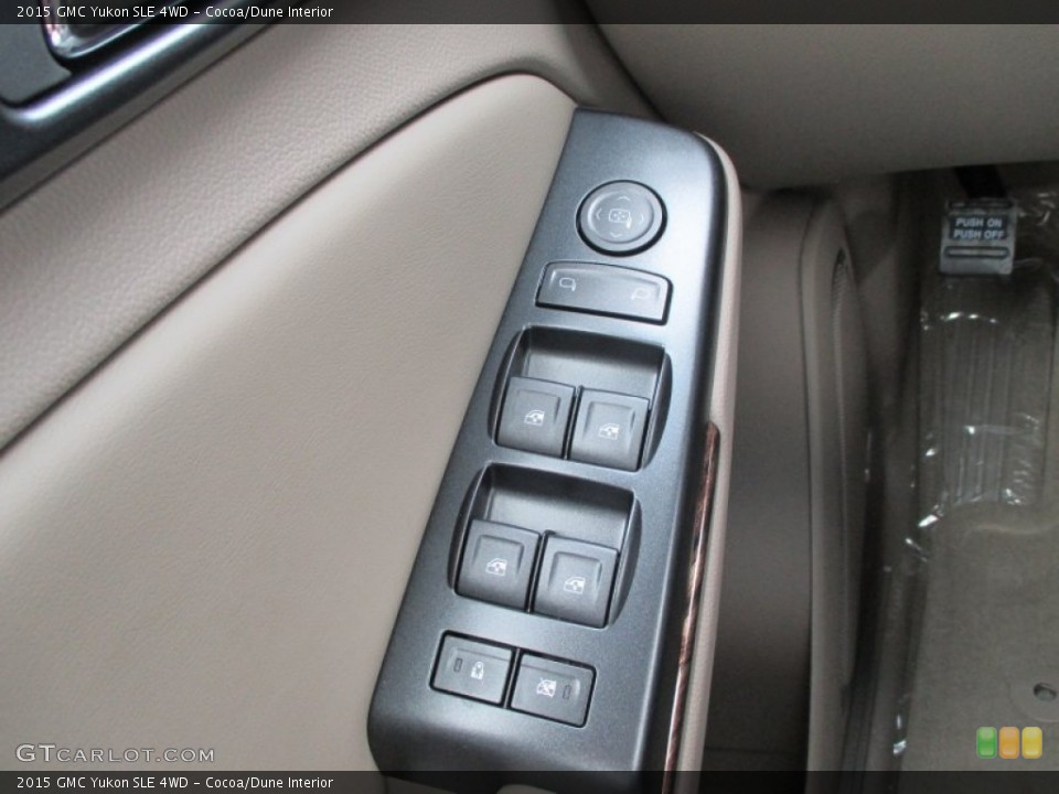 Cocoa/Dune Interior Controls for the 2015 GMC Yukon SLE 4WD #92735047