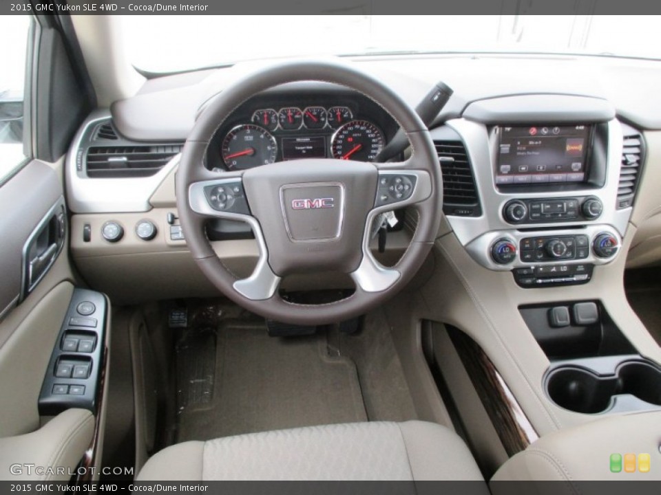 Cocoa/Dune Interior Dashboard for the 2015 GMC Yukon SLE 4WD #92735127