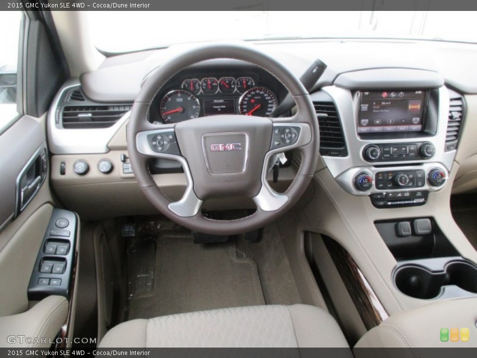 Cocoa/Dune Interior Dashboard for the 2015 GMC Yukon SLE 4WD #92735127