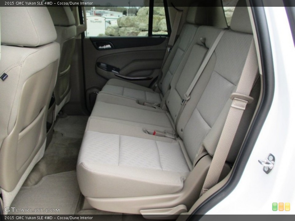 Cocoa/Dune Interior Rear Seat for the 2015 GMC Yukon SLE 4WD #92735173