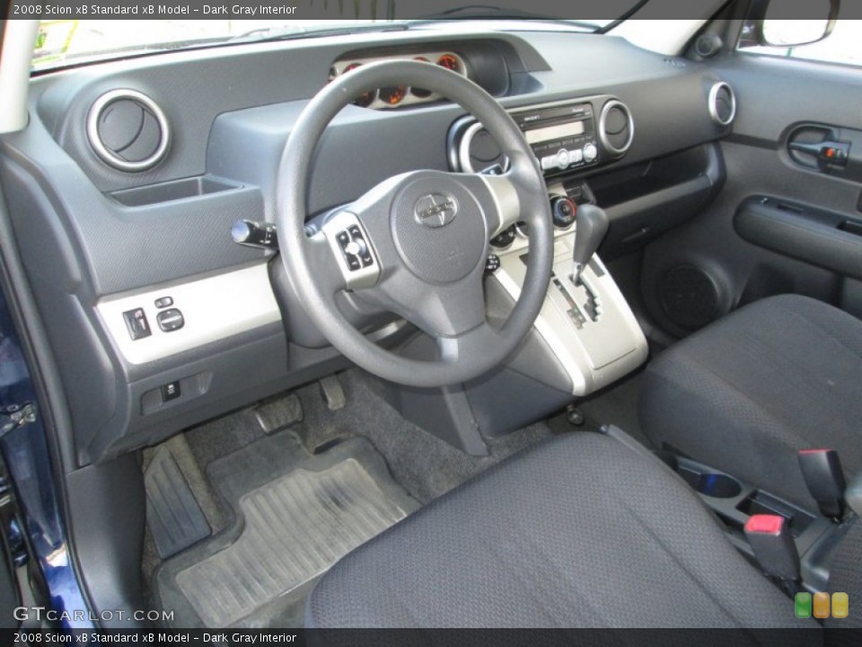 Dark Gray Interior Photo for the 2008 Scion xB  #92739073