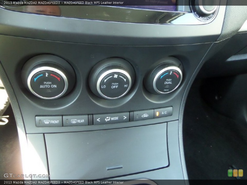 MAZDASPEED Black MPS Leather Interior Controls for the 2013 Mazda MAZDA3 MAZDASPEED3 #92743465