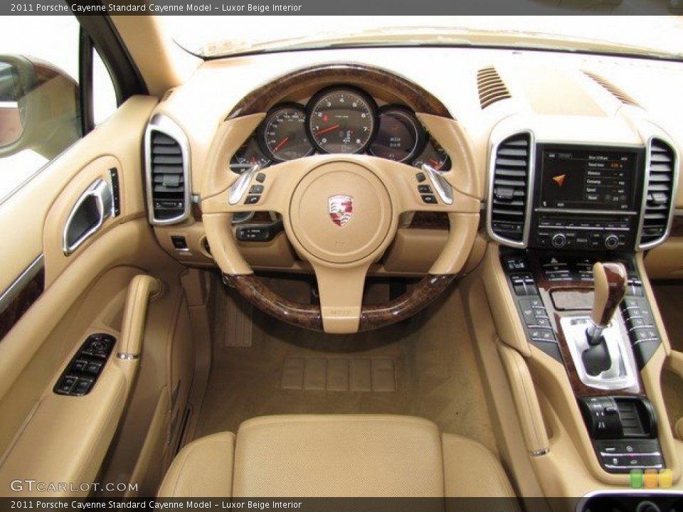 Luxor Beige Interior Dashboard for the 2011 Porsche Cayenne  #92745592