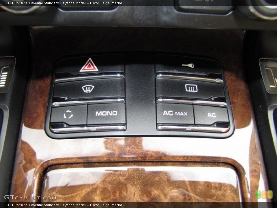 Luxor Beige Interior Controls for the 2011 Porsche Cayenne  #92745694