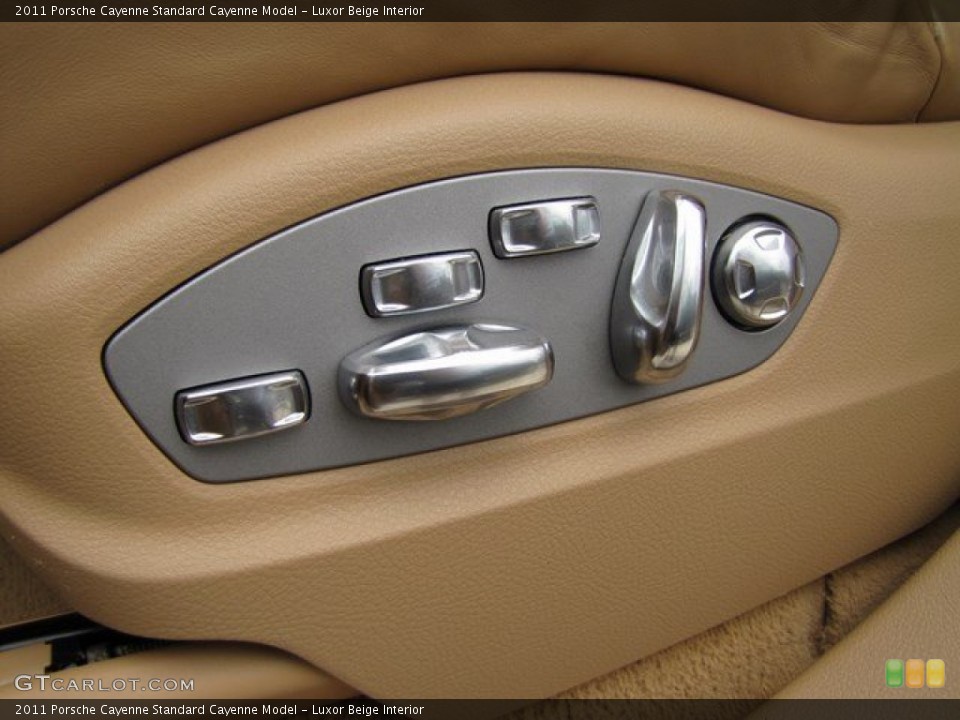 Luxor Beige Interior Controls for the 2011 Porsche Cayenne  #92745850