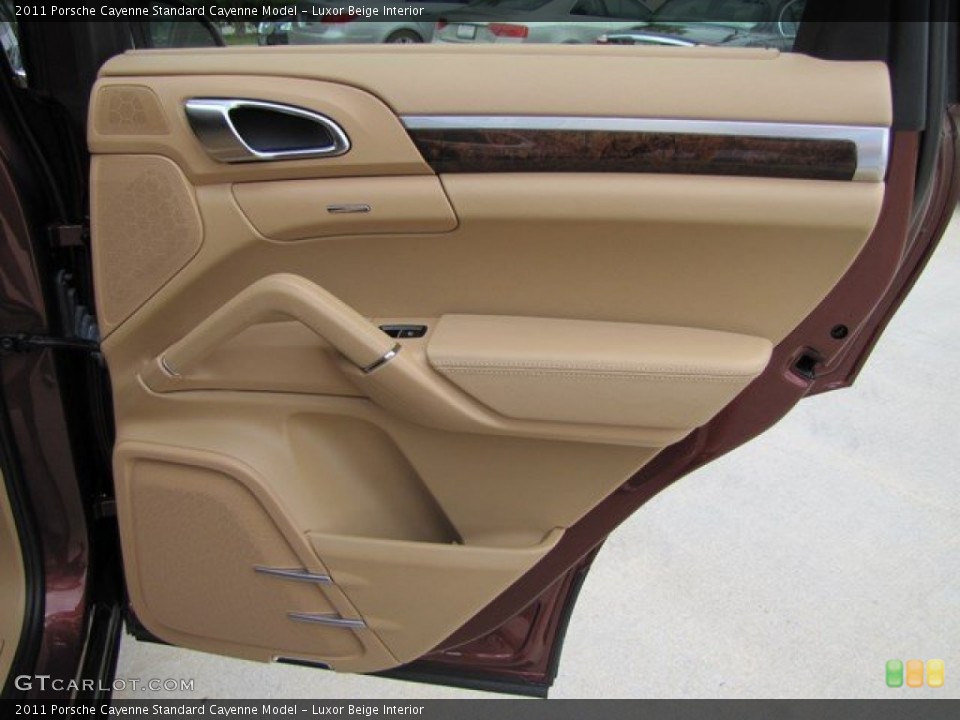 Luxor Beige Interior Door Panel for the 2011 Porsche Cayenne  #92745892