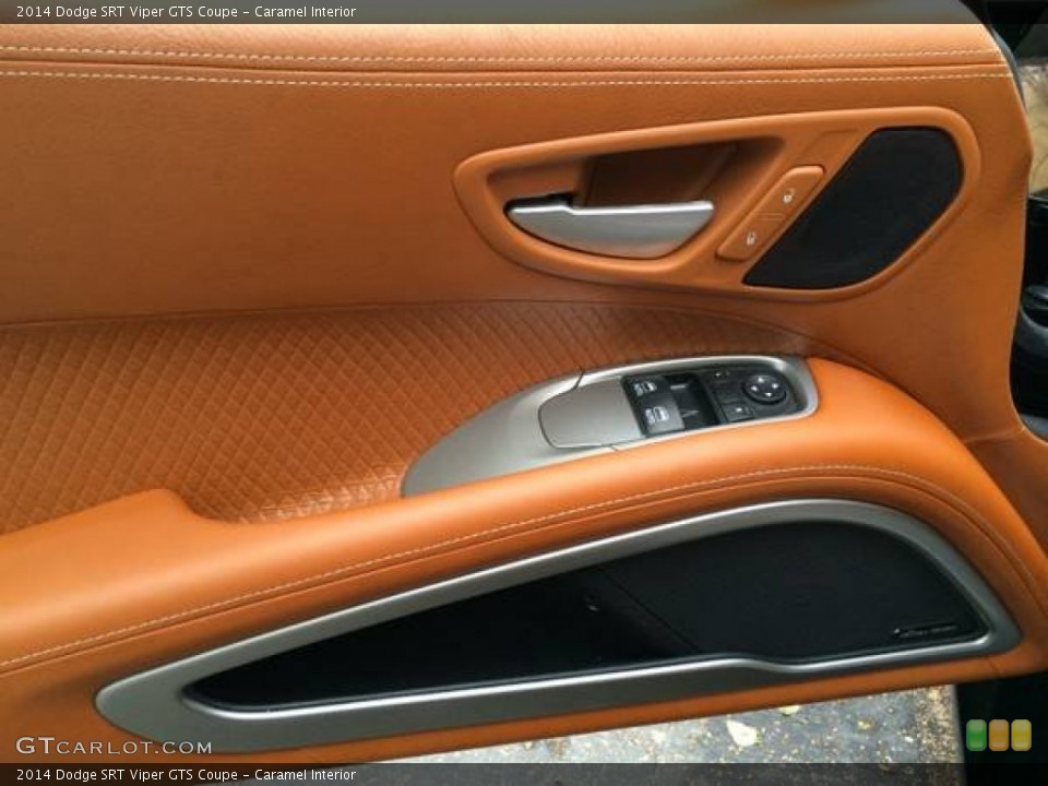 Caramel Interior Door Panel for the 2014 Dodge SRT Viper GTS Coupe #92749213