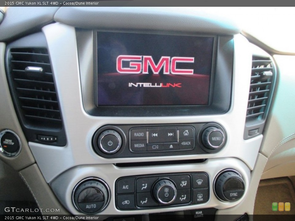 Cocoa/Dune Interior Controls for the 2015 GMC Yukon XL SLT 4WD #92750660