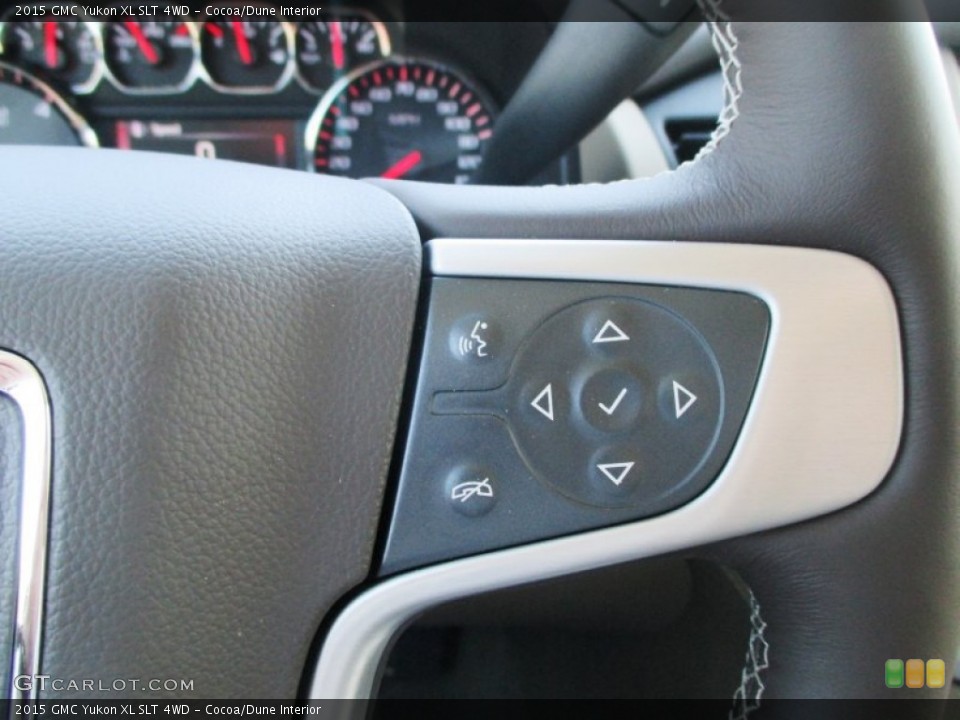 Cocoa/Dune Interior Controls for the 2015 GMC Yukon XL SLT 4WD #92750986