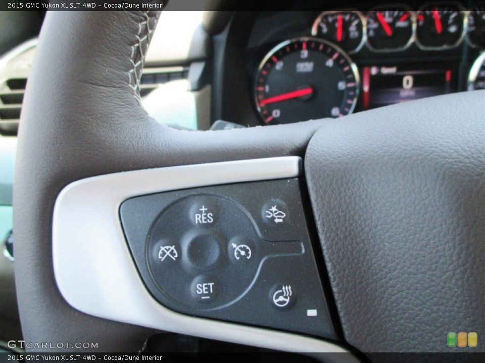 Cocoa/Dune Interior Controls for the 2015 GMC Yukon XL SLT 4WD #92751013